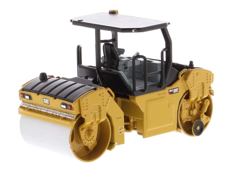 CAT Caterpillar CB-13 Tandem Vibratory Roller w/  ROPS (Construction Metal Series) 1:64 Scale Model - Diecast Masters 85630