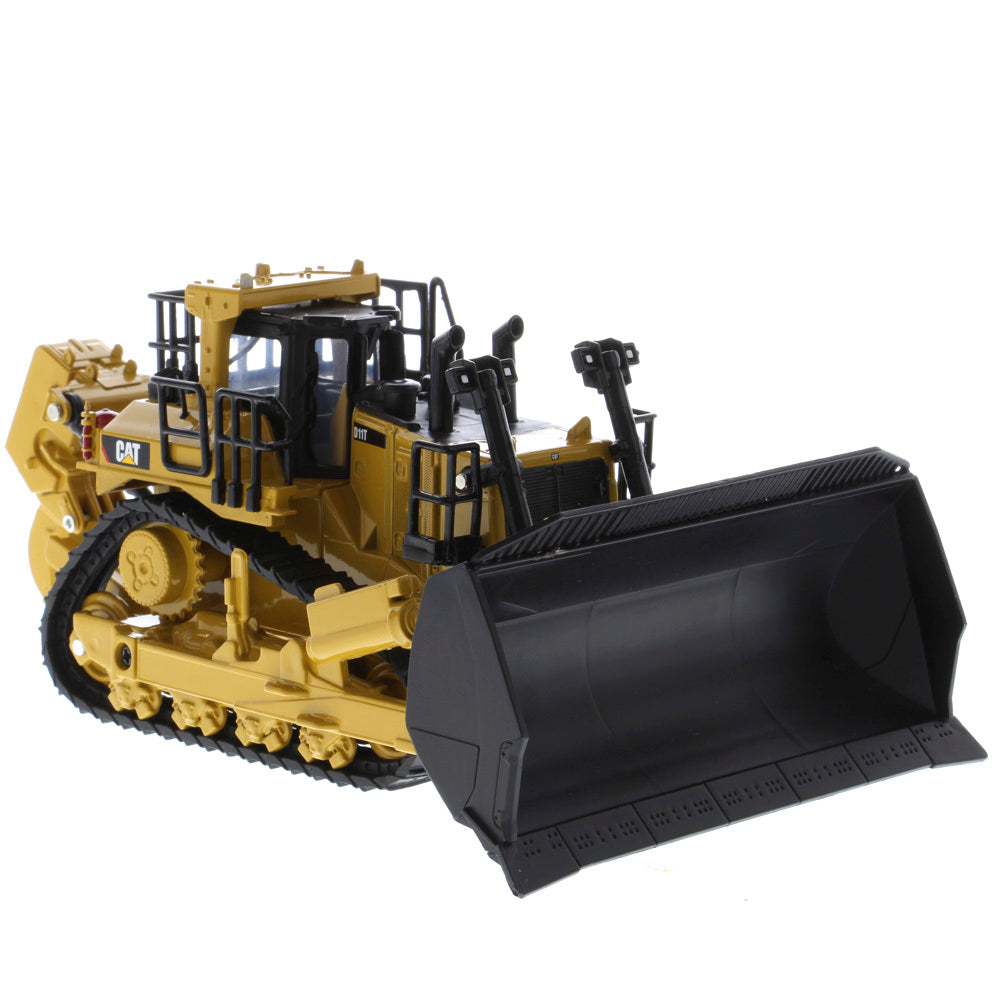CAT Caterpillar D11 Dozer w/ 2 Blades and Rear Rippers - 1:64 Scale Model - Diecast Masters 85637