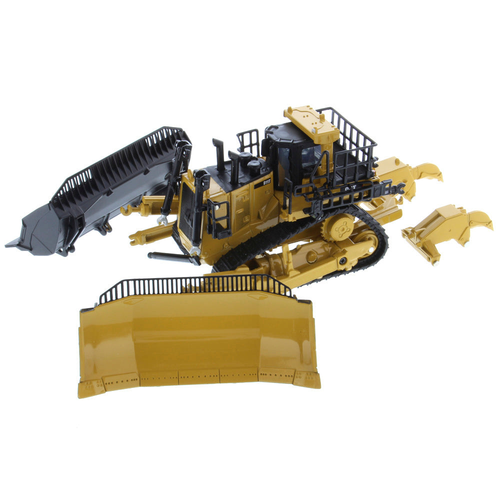 CAT Caterpillar D11 Dozer w/ 2 Blades and Rear Rippers - 1:64 Scale Model - Diecast Masters 85637