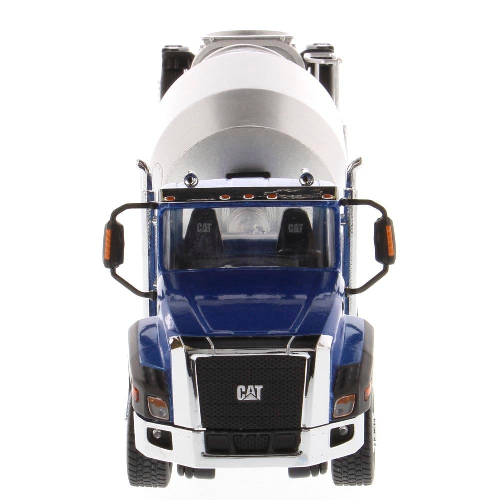 CAT Caterpillar CT660 Day Cab Tractor w/ Metal McNeilus Concrete Mixer (Truck & Mural Series) 1:50 Scale Model - Diecast Masters 85664