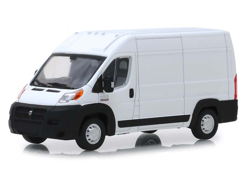 PRE-ORDER 2018 Ram ProMaster 2500 Cargo High Roof - Bright White Diecast 1:43 Scale Model - Greenlight 86152