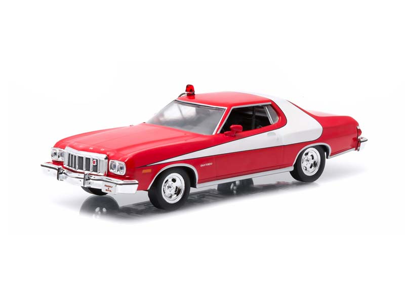 PRE-ORDER 1976 Ford Gran Torino Red (Starsky and Hutch TV Series) Diecast 1:43 Model - Greenlight 86442