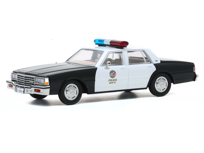 1987 Chevrolet Caprice Metropolitan Police - Terminator 2: Judgment Day Diecast 1:43 Scale Model - Greenlight 86582