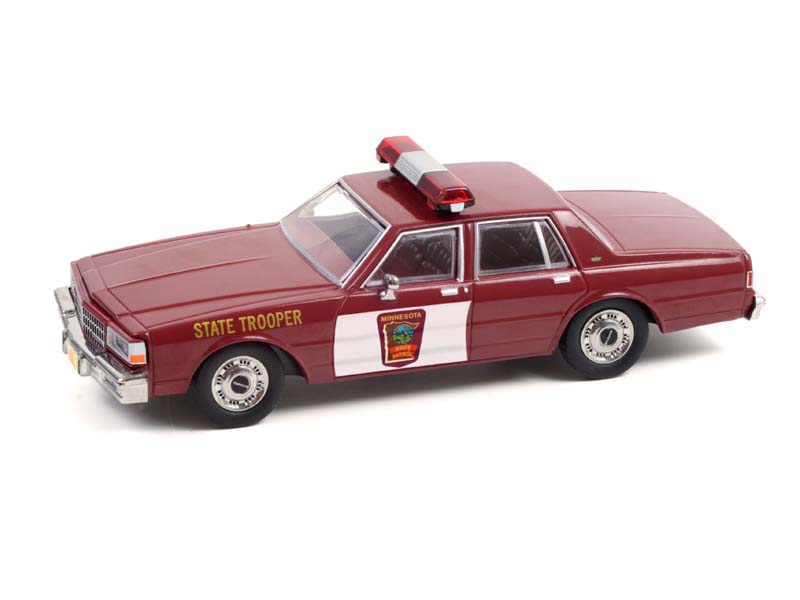 1987 Chevrolet Caprice - Minnesota State Trooper - Fargo Diecast 1:43 Scale Model - Greenlight 86610