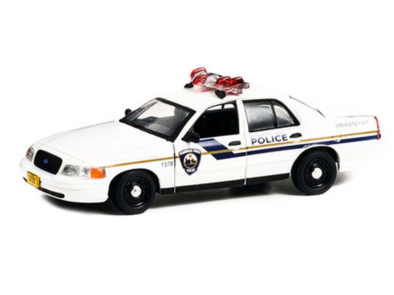 2001 Ford Crown Victoria Police Interceptor - Pembroke Pines Police - Dexter Diecast 1:43 Scale Model - Greenlight 86614
