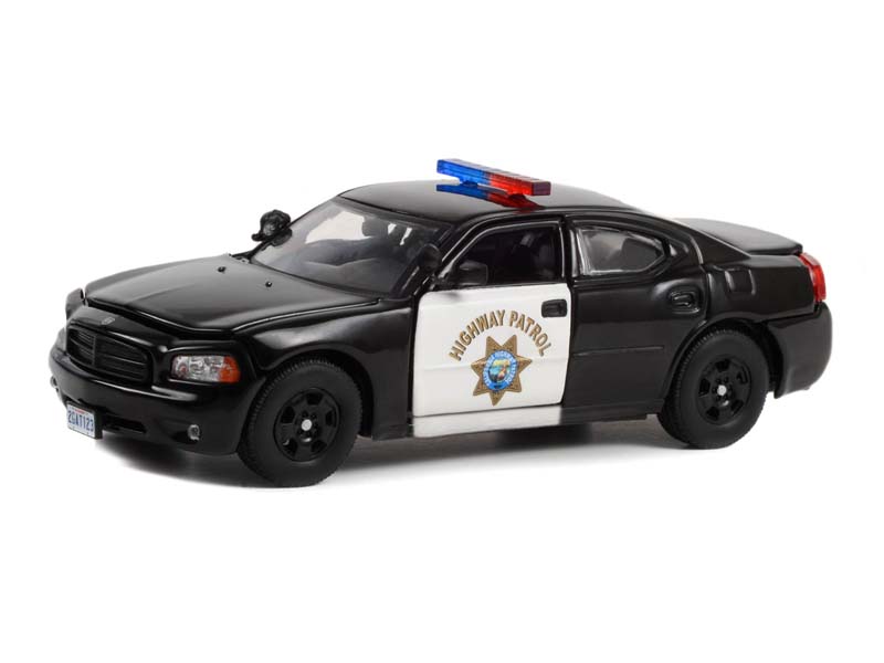 2006 Dodge Charger - California Highway Patrol (The Rookie) Diecast 1:43 Scale Model - Greenlight 86634