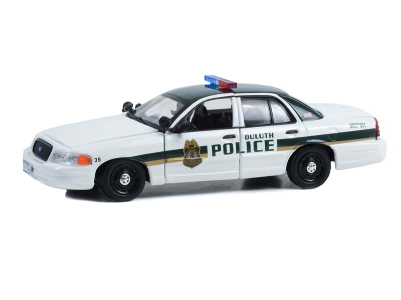 2006 Ford Crown Victoria Police Interceptor - Duluth Minnesota Police Fargo TV Series Diecast 1:43 Scale Model - Greenlight 86636