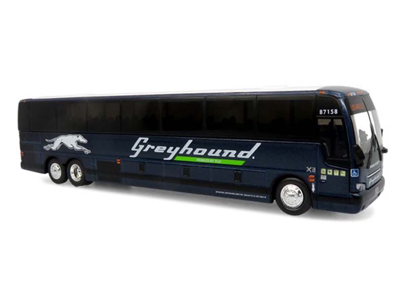 Prevost X3-45 Coach: Greyhound / FLiXBUS Diecast 1:87 Scale Model - Iconic Replicas 87-0611