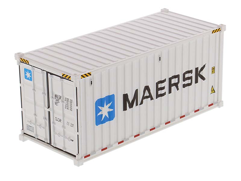 20' Refrigerated Sea Container White - MAERSK (Transport Series) 1:50 Scale Model -Diecast Masters 91026B