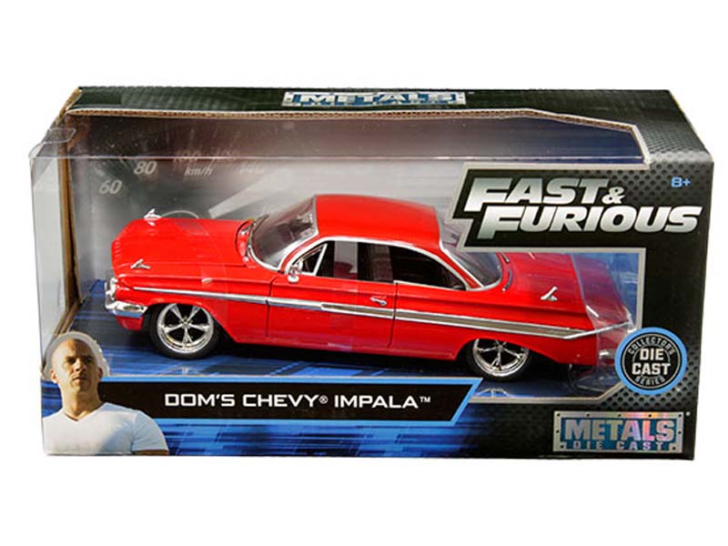 Dom’s Chevrolet Impala (Fast & Furious 8) Diecast 1:24 Scale Model - Jada 98426