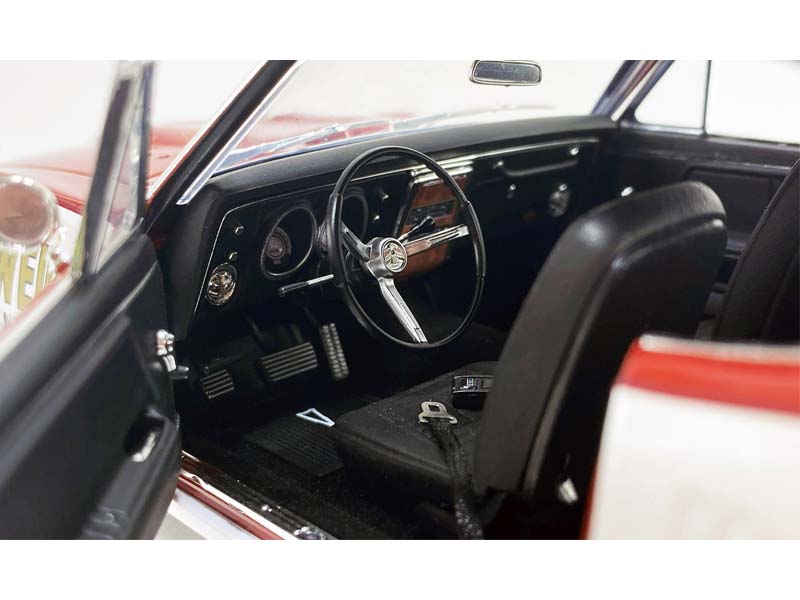 1968 Pontiac Firebird First Ram Air II - Weidner Pontiac Drag Diecast 1:18 Scale Model - ACME A1805221