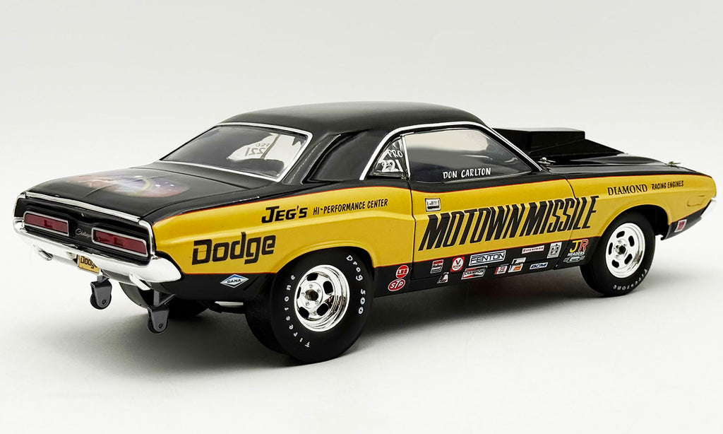 PRE-ORDER 1971 Dodge Challenger - Motown Missile Diecast 1:18 Scale Model - ACME A1806032