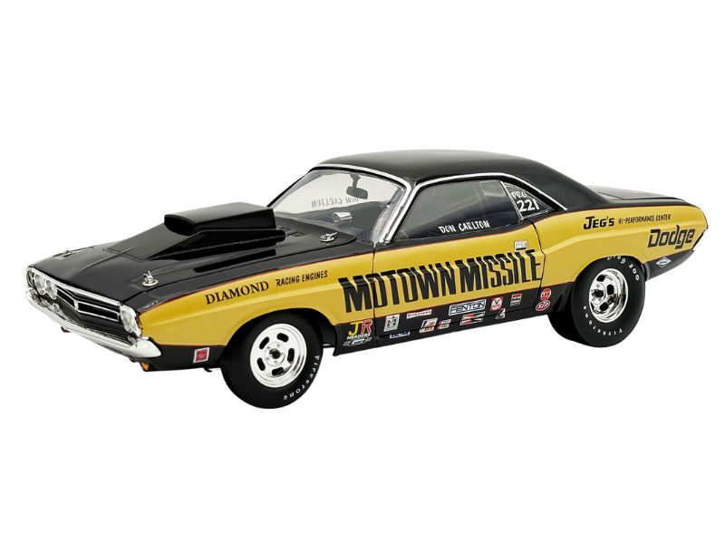 PRE-ORDER 1971 Dodge Challenger - Motown Missile Diecast 1:18 Scale Model - ACME A1806032