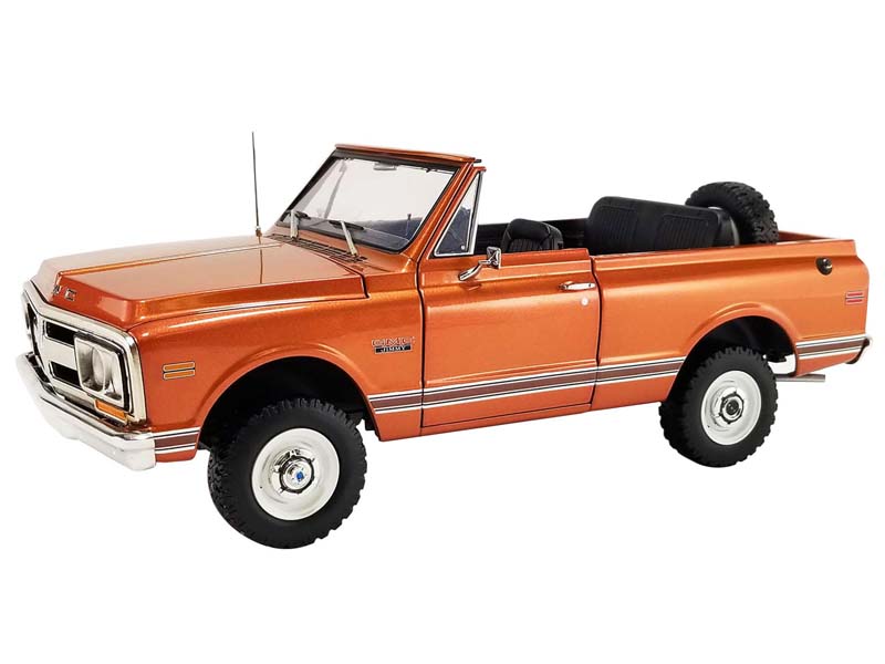 1971 GMC Jimmy Dealer Ad Truck – Copper Poly w/ White Removable Top (Limited 1 of 948) Diecast 1:18 Scale Model - ACME A1807710