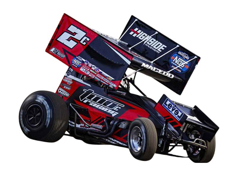 Two C Racing Logo PRE-ORDER Cole Macedo 2026 Two C Racing #2C Sprint Car Diecast 1:18 Sc ...