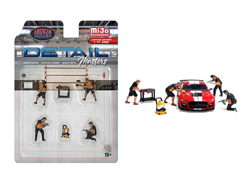 Detail Master (MiJo Exclusives) Diecast 1:64 Scale Figures - American Diorama AD2401