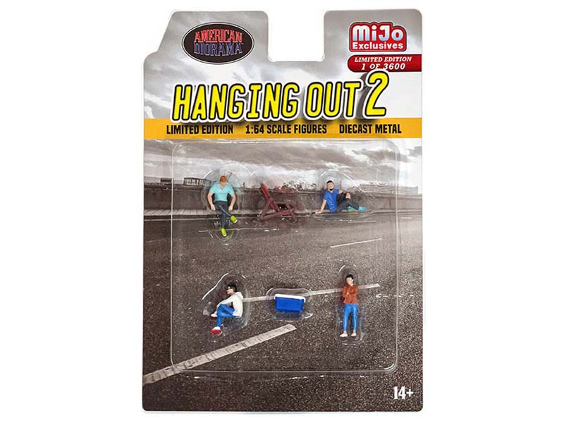 Hanging Out 2 (MiJo Exclusives) Diecast 1:64 Scale Model - American Diorama AD76518