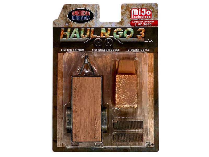 Haul N Go 3 (MiJo Exclusives) Diecast 1:64 Scale Model - American Diorama AD76522