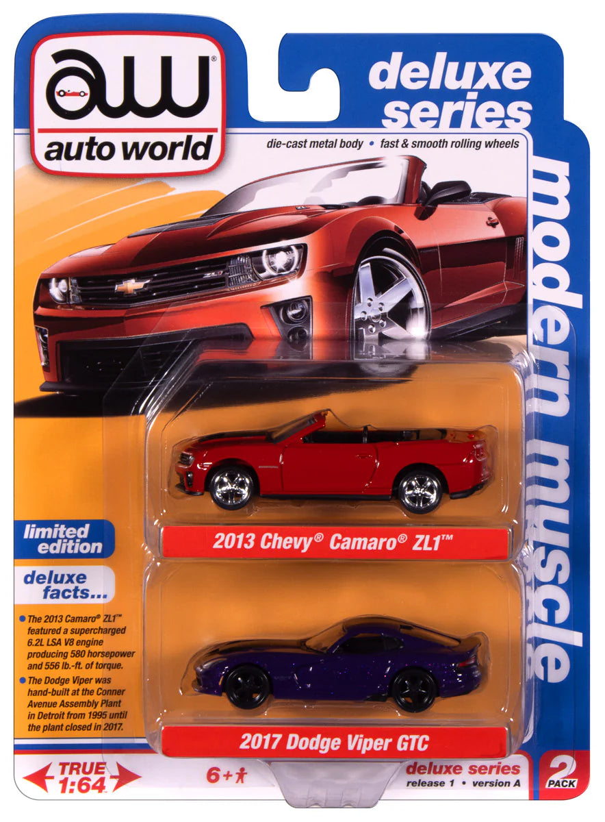 2013 Chevrolet Camaro ZL1 & 2017 Dodge Viper GTC (2026 Release 1 2013 Chevrolet Camaro ZL1 & 2017 Dodge Viper GTC (2026 Release 1