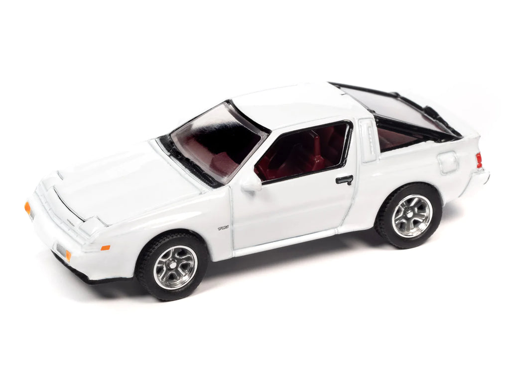 1986 Dodge Conquest TSi White (Modern Muscle) Diecast 1:64 Scale Model - Auto World AW64382B