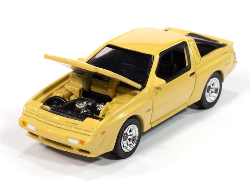 1988 Chrysler Conquest TSi San Marino Yellow (Premium 2025 Release Version B) Diecast 1:64 Scale Model - Auto World AWSP187B
