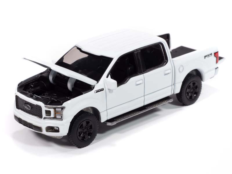 2020 Ford F-150 FX4 Oxford White (Premium 2025 Release Version A) Diecast 1:64 Scale Model - Auto World AWSP188A
