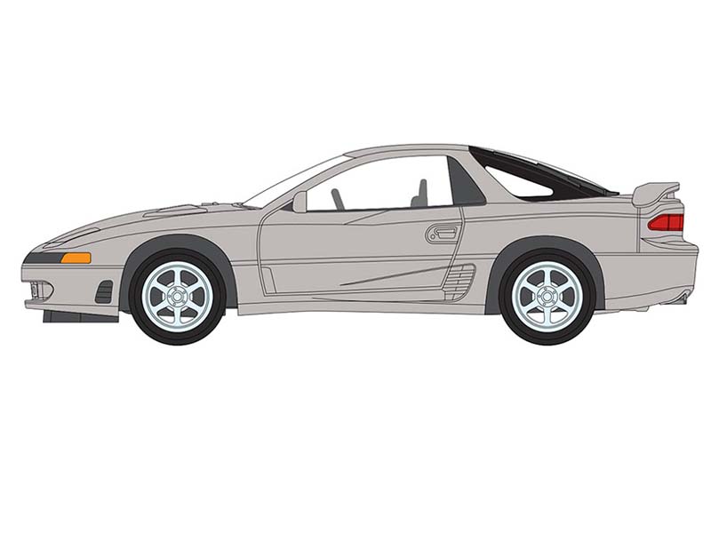 PRE-ORDER 1993 Mitsubishi 3000GT VR-4 - Zurich White Pearl Diecast 1:64 Scale Model - Auto World AWSP214B