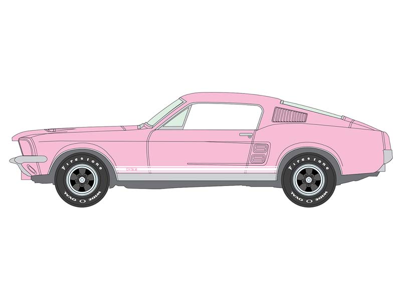 PRE-ORDER 1967 Ford Mustang GT - Pink (Premium - 2026 Release 4B