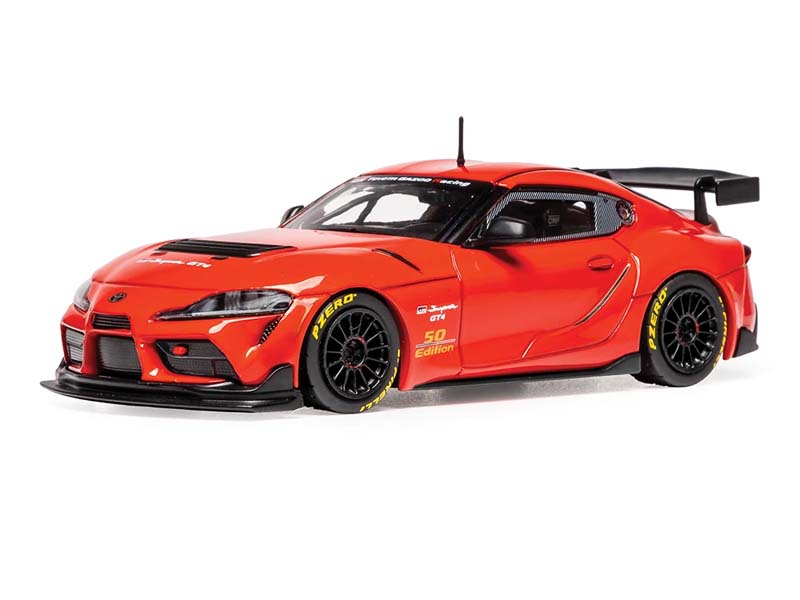PRE-ORDER 2022 Toyota GR Supra GT4 '50 Edition' - Red Diecast 1:43