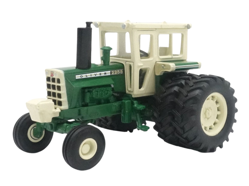 Oliver 2255 w/ Cab and Duals Tractor (50th Anniversary) Diecast 1:64 Scale Model - Spec Cast CUST2117