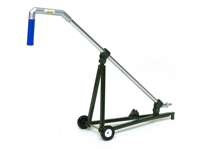 Husky Fill Pipe Cart w/ Rubber Tires Diecast 1:64 Scale Model - DCP 40107