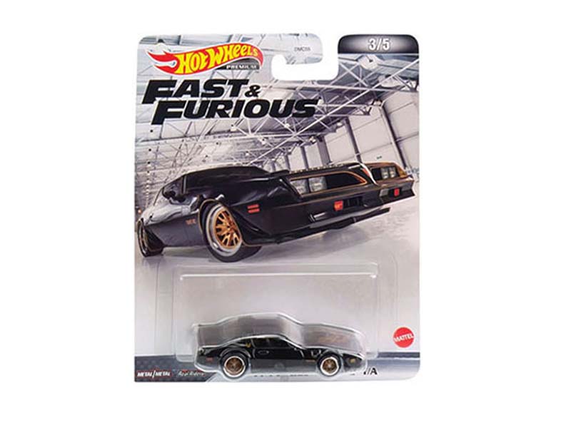 1977 Pontiac Trans Am - Retro Entertainment 2022 J Case Fast & Furious Diecast 1:64 Scale Models - Hot Wheels HCP13