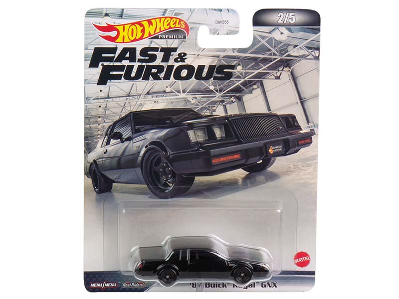 1987 Buick Grand National GNX - Retro Entertainment 2022 J Case Fast & Furious Diecast 1:64 Scale Model - Hot Wheels HCP16