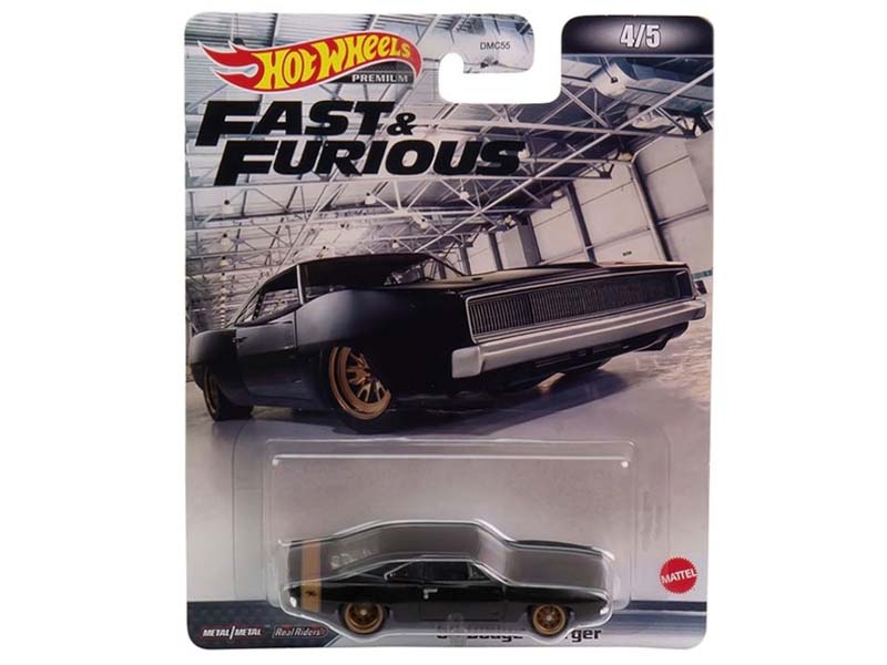 1969 Dodge Charger - Retro Entertainment 2022 J Case Fast & Furious Diecast 1:64 Scale Model - Hot Wheels HCP17
