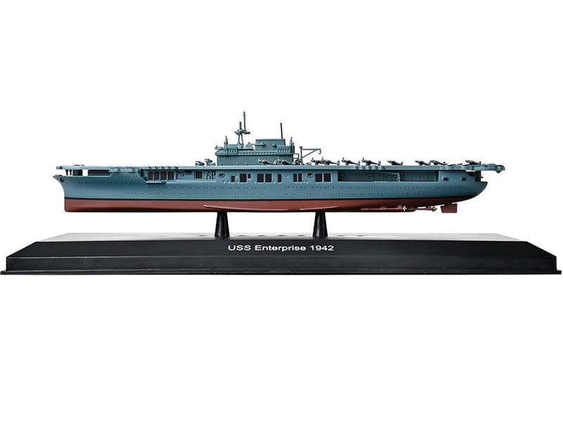 USS Enterprise Diecast 1:1100 Scale Model - Diecast Of Defense DOD31556W