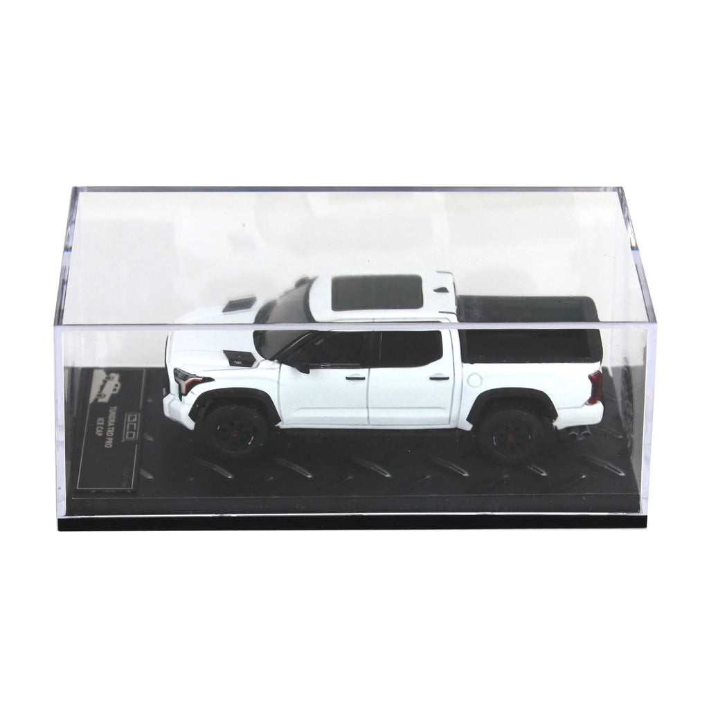 2024 Toyota Tundra TRD Pro White (LP Diecast x Diecast Talk) Diecast 1:64 Scale Model - GCD DTG022WH