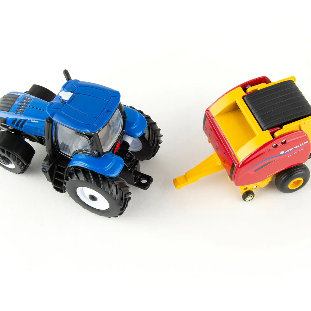 New Holland Haying Set Diecast 1:64 Scale Model - ERTL ERT13993