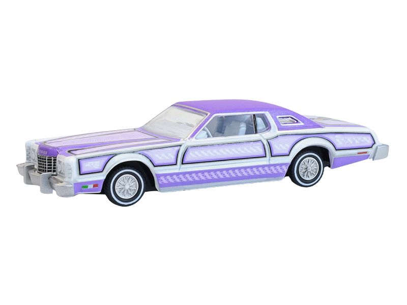 1973 Ford Thunderbird Lowrider (Michael Heralda Edition) Diecast 1:64 Scale Model - Greenlight GL-2020003