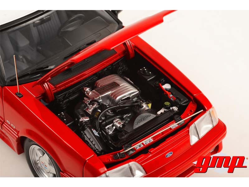 PRE-ORDER 1991 Ford Mustang GT Convertible - Axel Foley Beverly Hills Cop III - Diecast 1:18 Scale Model - GMP 18998