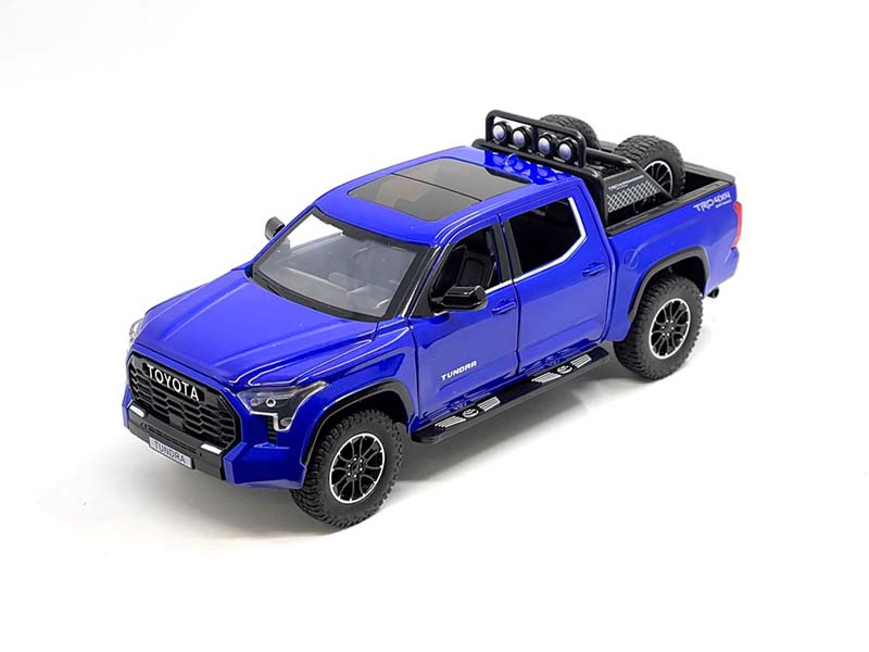 2023 Toyota Tundra – Blue Diecast 1:24 Scale Model - MJ Exclusive H08555R-BL