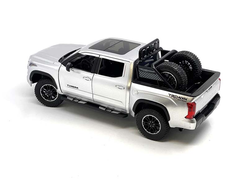 2023 Toyota Tundra – Silver (MiJo Exclusives) Diecast 1:24 Scale Model - H08555R-SIL