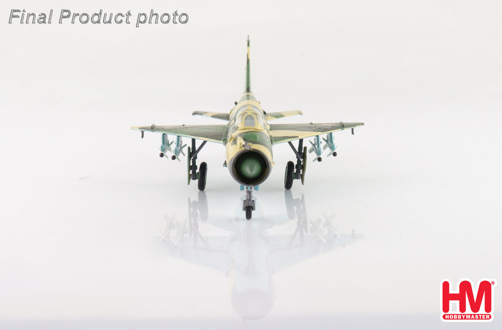 Mikoyan-Gurevich MIG-21MF - Nile Valley (late scheme) Egyptian Air Force 1970s Diecast 1:72 Scale Model - Hobby Master HA0178
