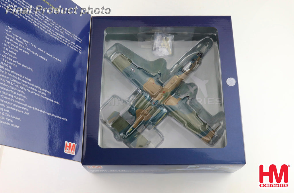 Grumman A-10C Memphis Belle III 78-0651 - Capt. Lindsay "Mad" Johnson - David-Monthan AFB Diecast 1:72 Scale Model - Hobby Master HA1338