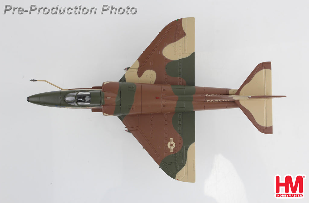 McDonnell Douglas A-4E Skyhawk (Aggressor) 151095, US Navy, 1985/86 Diecast 1:72 Scale Model - Hobby Master HA1441