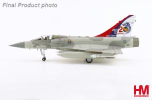Dassault Aviation Mirage 2000-5 20th Anniversary of Mirage 2000 ROCAF (w/ 2x Magic, 4 x Mica missiles, 2 x 1700L fuel tanks, 1 x center fuel tank) Diecast 1:72 Scale Model - Hobby Master HA1621B