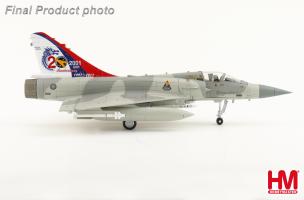 Dassault Aviation Mirage 2000-5 20th Anniversary of Mirage 2000 ROCAF (w/ 2x Magic, 4 x Mica missiles, 2 x 1700L fuel tanks, 1 x center fuel tank) Diecast 1:72 Scale Model - Hobby Master HA1621B