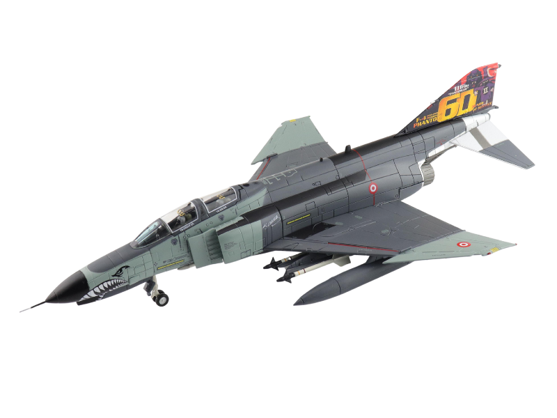 McDonnell Douglas F-4E (Panther Sqn. 60 Years Special) 77-0296, 111th Panther Squadron Turkish Air Force 2019 Diecast 1:72 Scale Model - Hobby Master HA19066