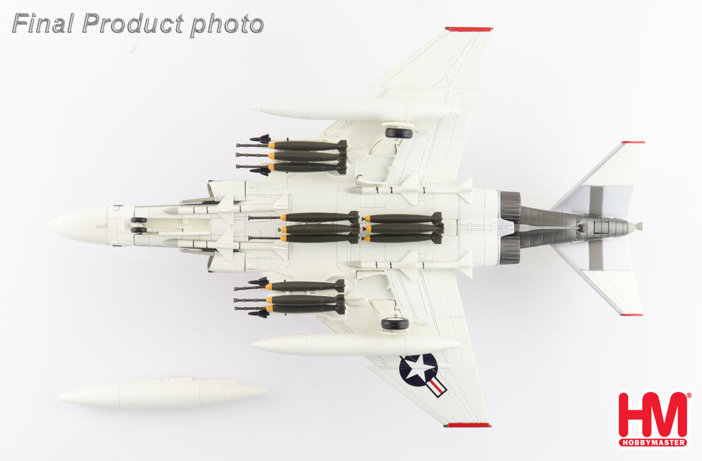 McDonnell Douglas F-4J Phantom II 153893 VMFA-31 US Marines 1976 Diecast 1:72 Scale Model - Hobby Master HA19067