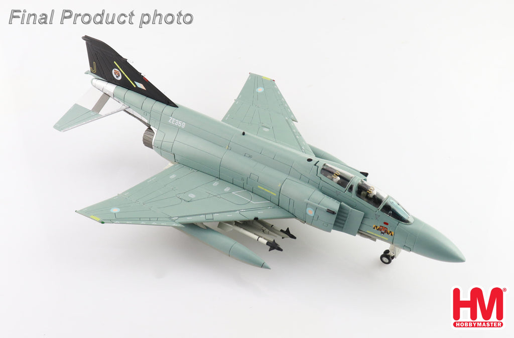 McDonnell Douglas F-4J (UK) ZE359, 74 Sqn. RAF Wattishham Diecast 1:72 Scale Model - Hobby Master HA19068