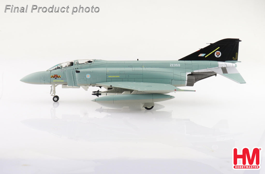 McDonnell Douglas F-4J (UK) ZE359, 74 Sqn. RAF Wattishham Diecast 1:72 Scale Model - Hobby Master HA19068